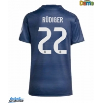 Real Madrid Antonio Rudiger #22 Bortedrakt Dame 2025-26 Kortermet